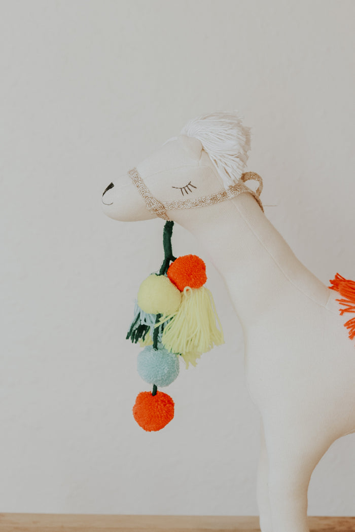 Knitted Llama Toy