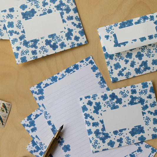 Hydrangea Letter Writing Set