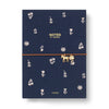 Papier Fabric Lined Notebook
