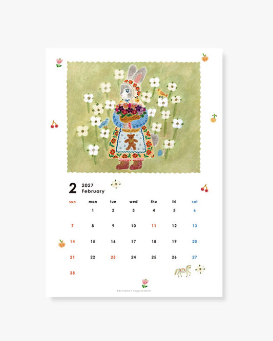 Her Winter Flowers 2027 Calendars