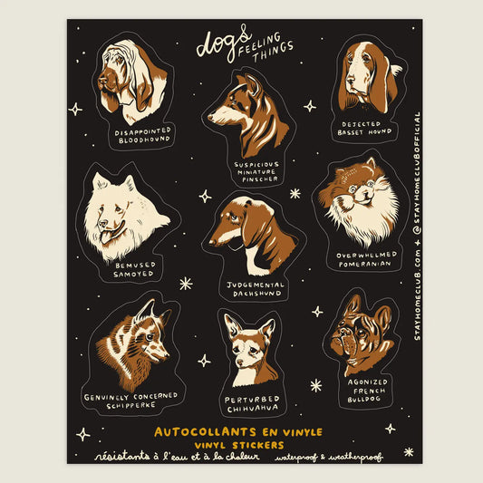 Stay Home Club – Sticker Sheet