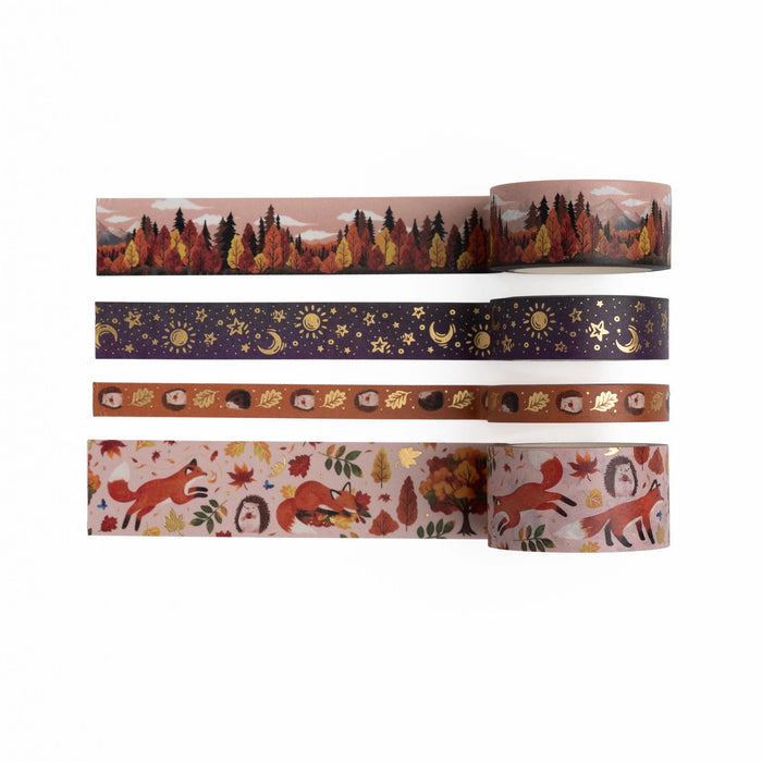 Archer and Olive- Forest Foxes Washi Tape Set