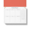 Weekly Undated Desk Planner