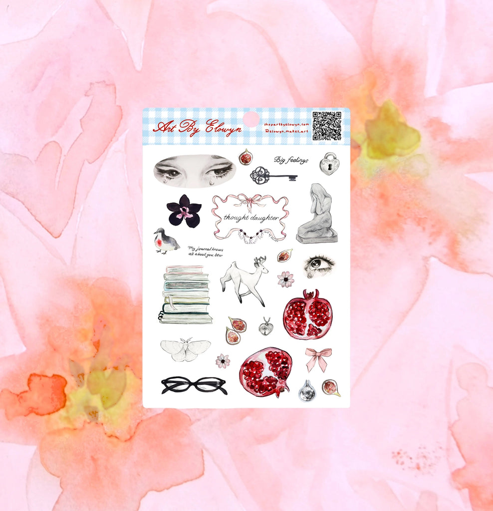 Art by Elowyn – Sticker Sheets