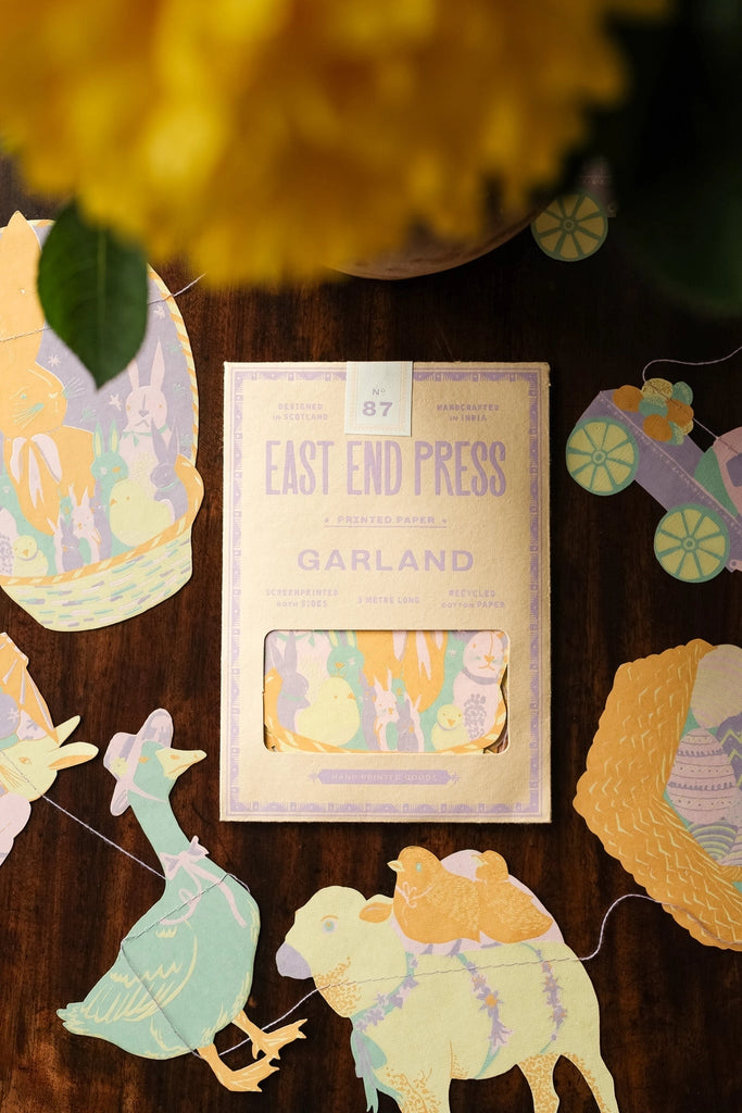 East End Press Paper Garland- Easter