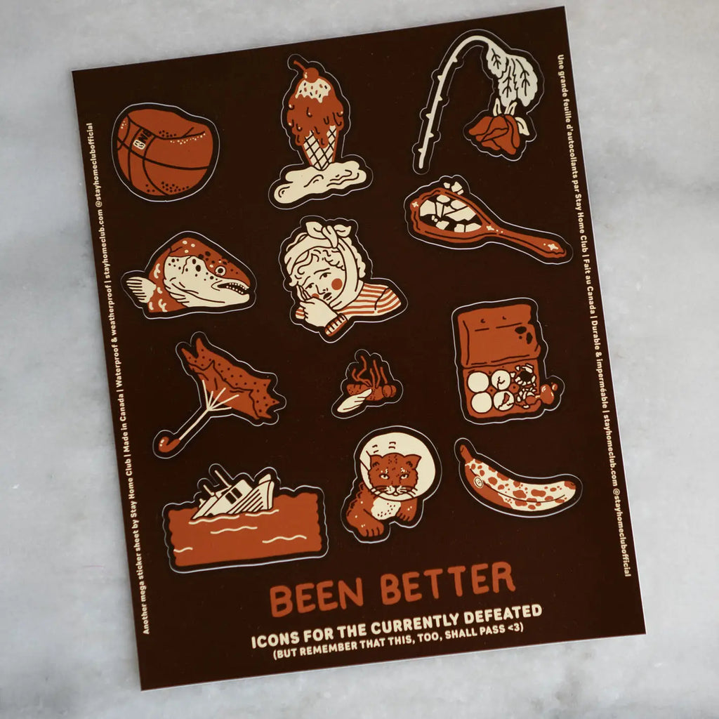 Stay Home Club – Sticker Sheet