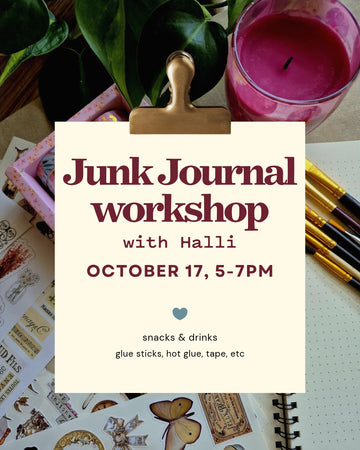 Junk Journal Workshop (Oct. 17)