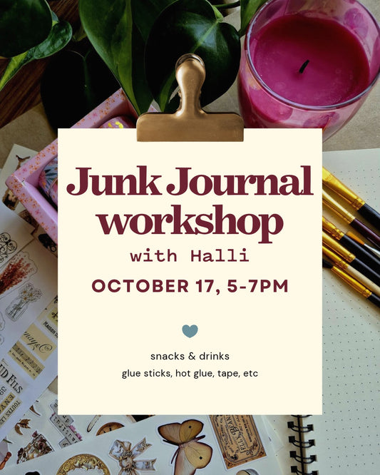 Junk Journal Workshop (Oct. 17)