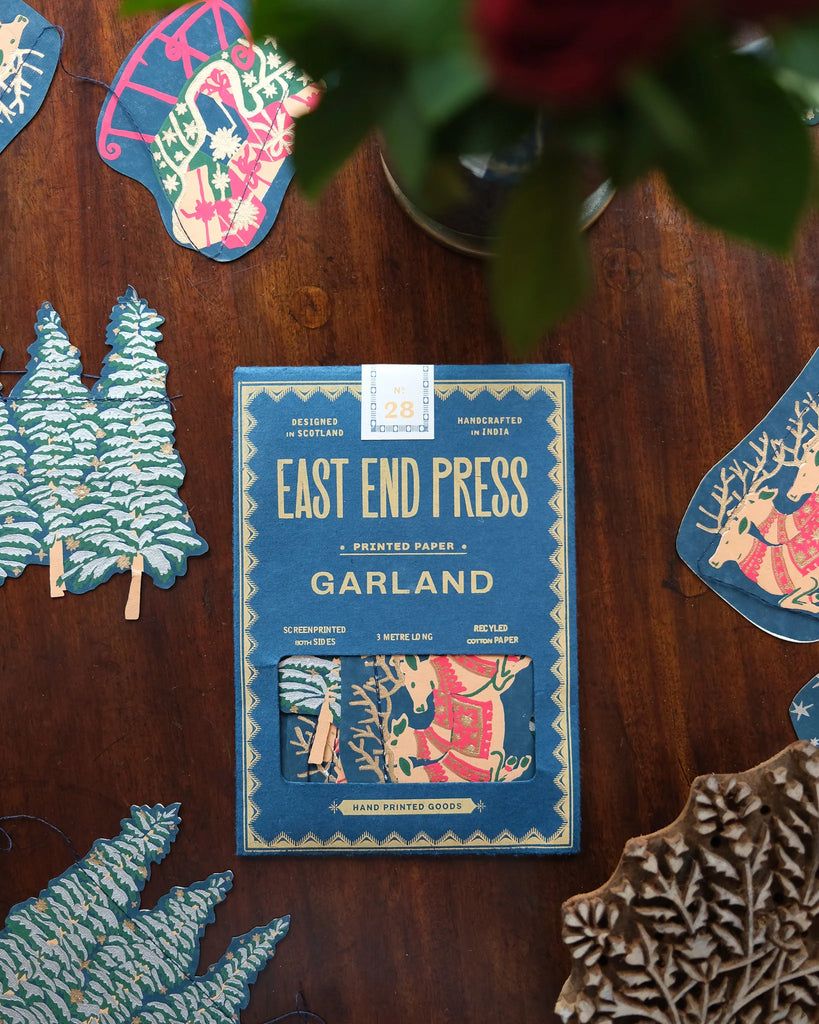 East End Press Winter Garland