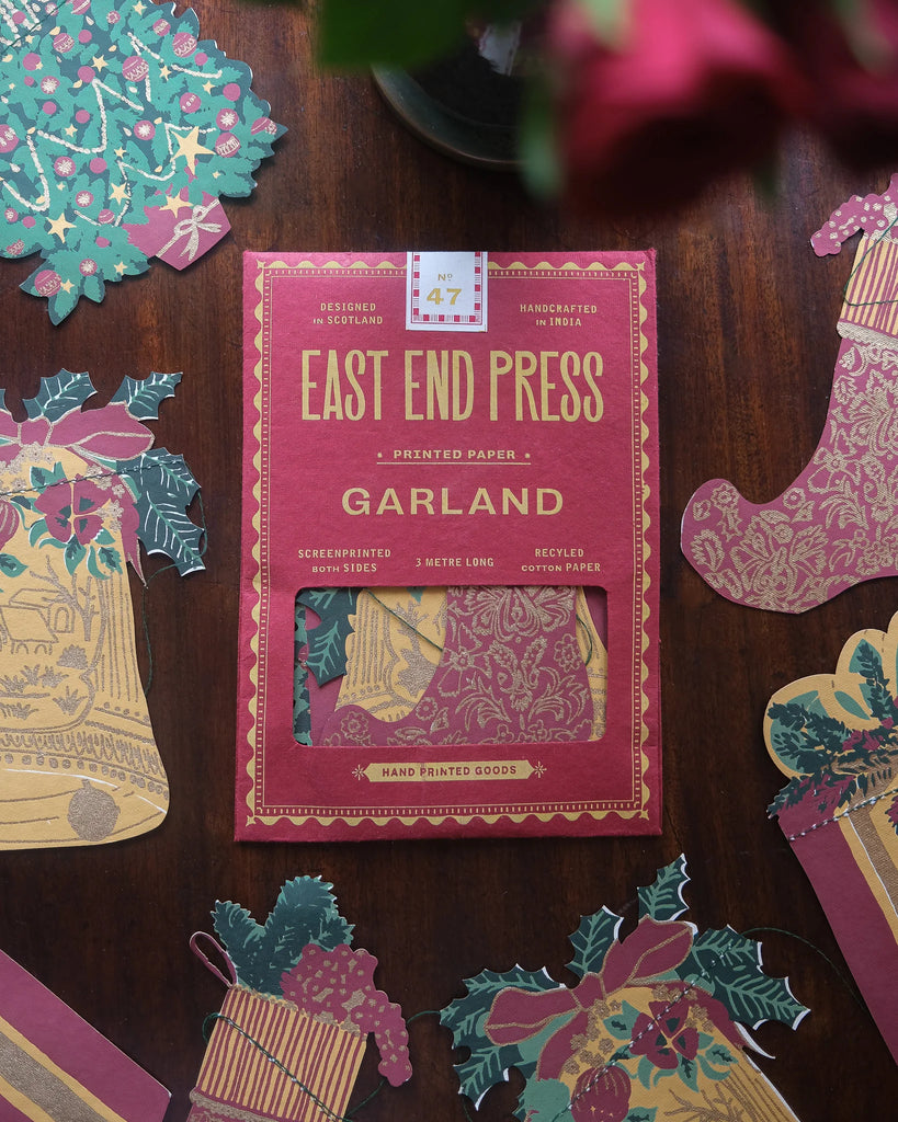 East End Press Winter Garland