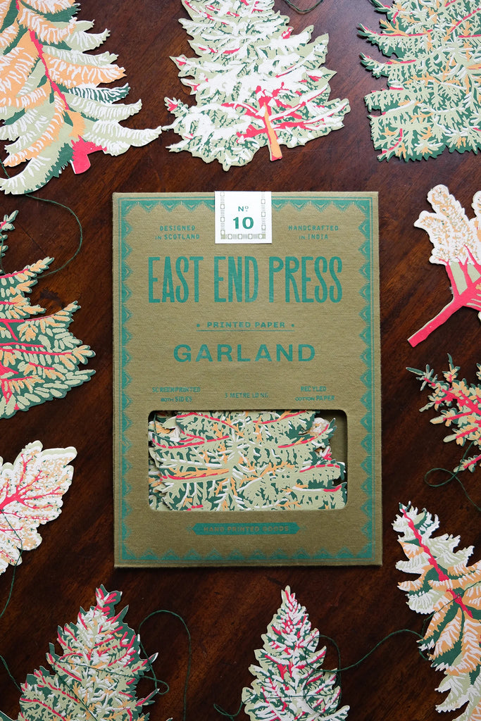 East End Press Winter Garland