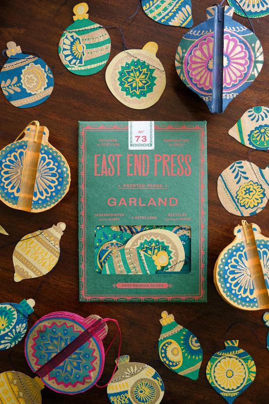 East End Press Winter Garland