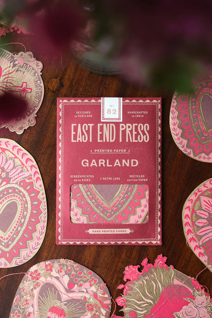 East End Press Valentines Day Garland