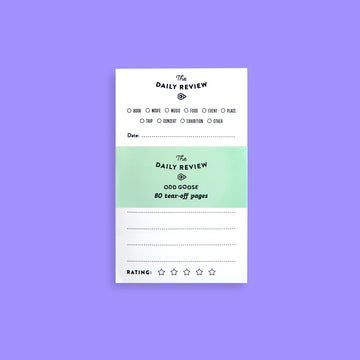 The Daily Review Notepad