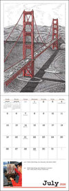 James Cook Typewriter Artist 2026 Wall Calendar By James Cook