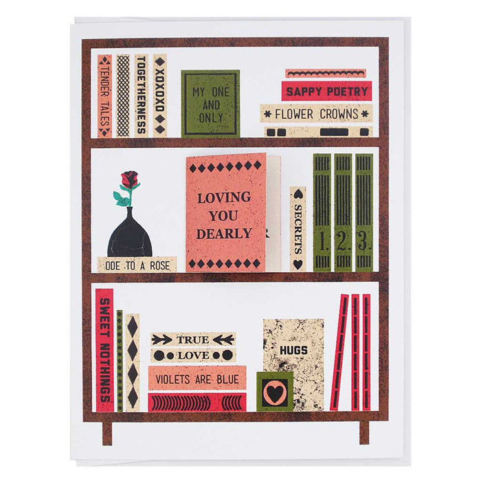 Regional Assembly of Text- Romance Book Shelves