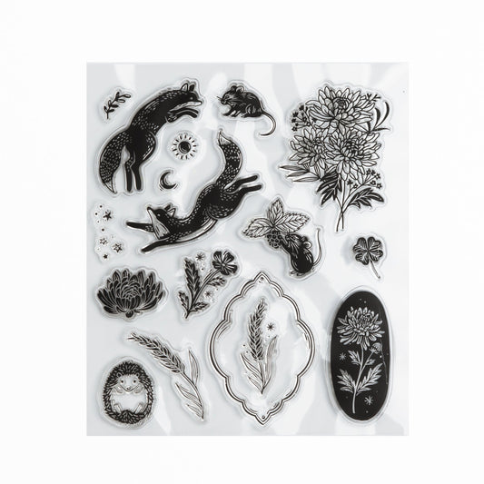 Archer and Olive- Acrylic Stamps: Forest Findings