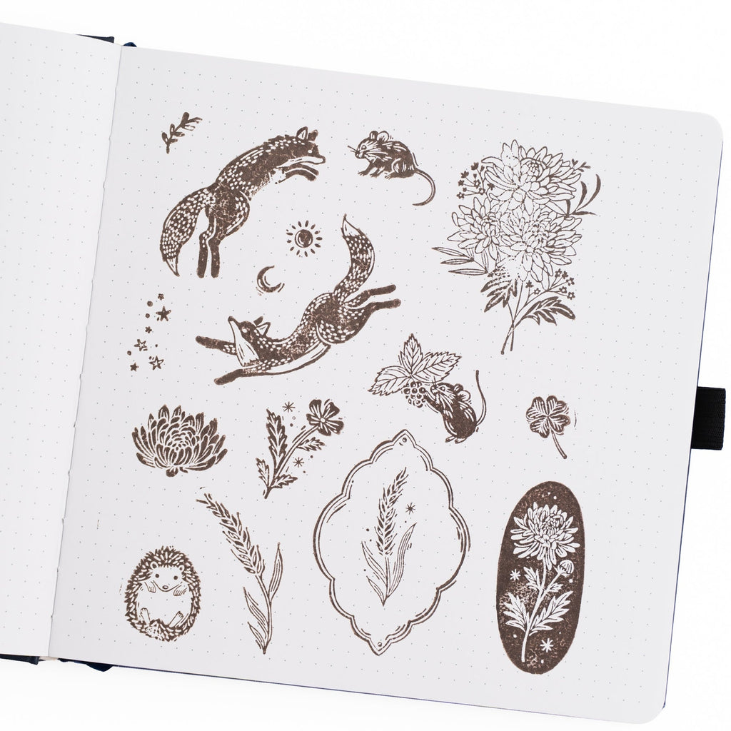 Archer and Olive- Acrylic Stamps: Forest Findings