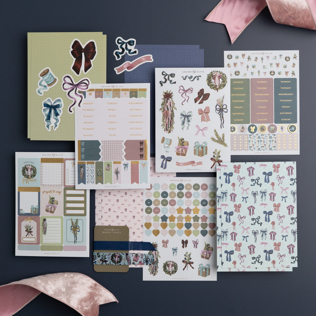 Archer and Olive- Bows & Boughs Kit