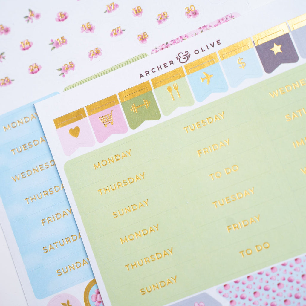 Archer and Olive- Cherry Blossoms Kit