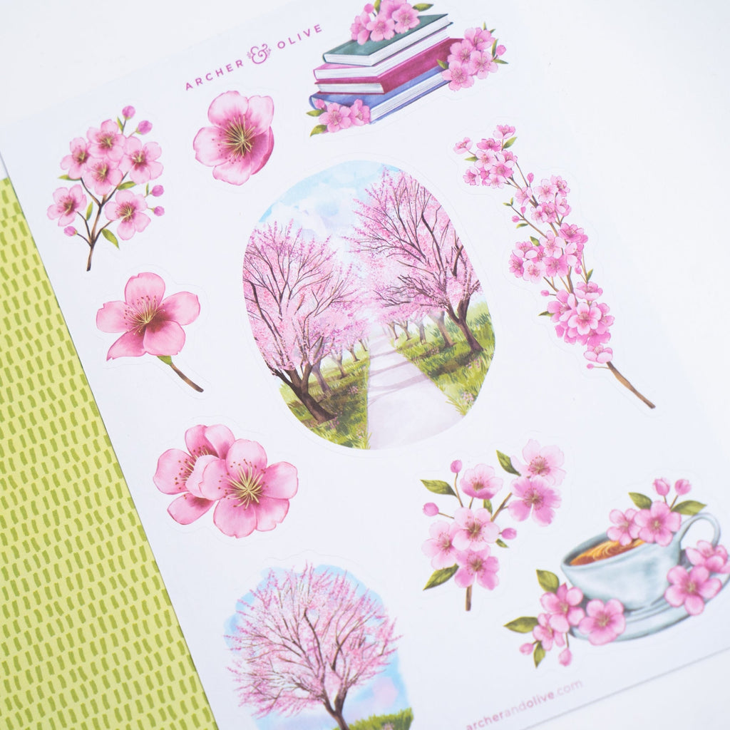 Archer and Olive- Cherry Blossoms Kit