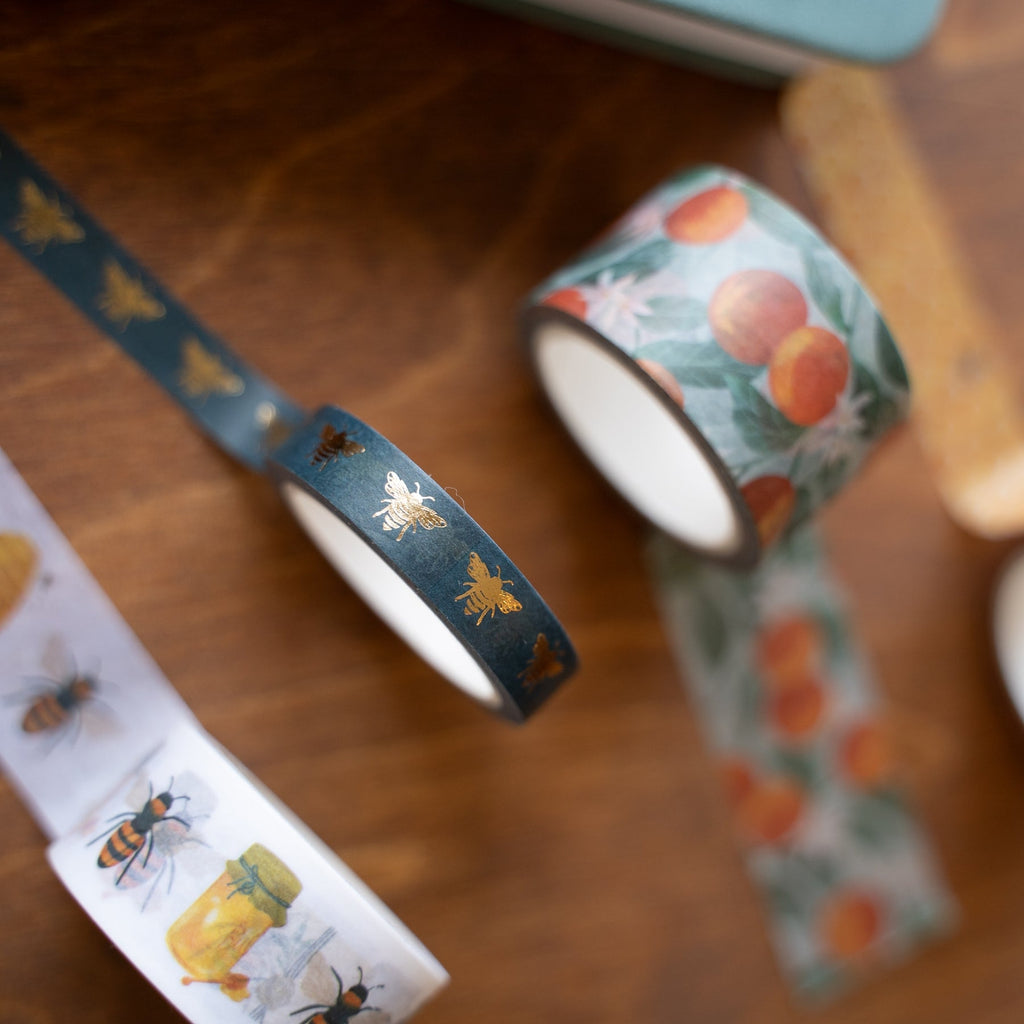 Archer and Olive- Keeper of the Bees Washi Tape Set
