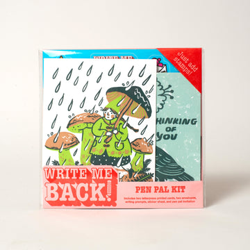 Egg Press Manufacturing- Rain Walk + Crow Letter Writing Write Me Back Pen Pal Kit