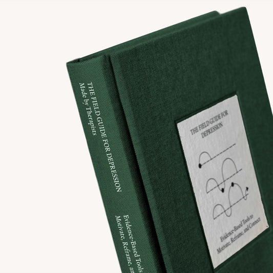 Therapy Notebooks- The Field Guide For Depression