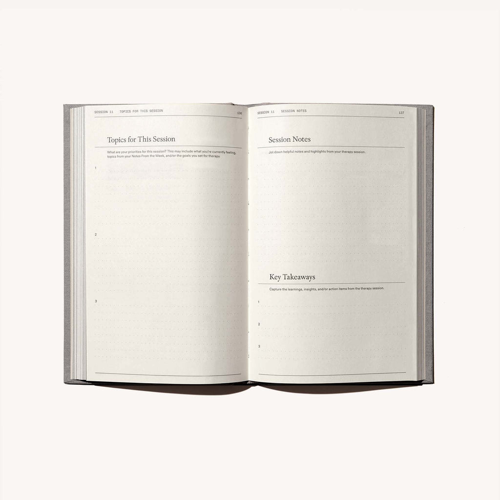 Therapy Notebooks- The Therapy Journal