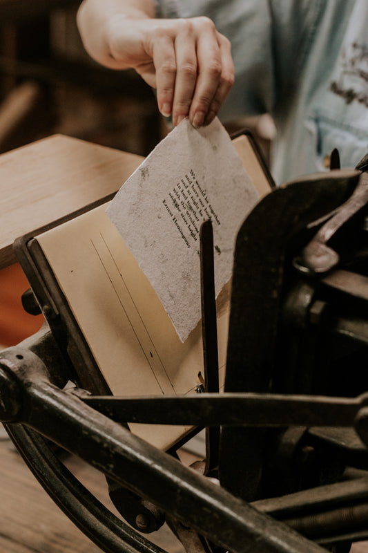 Letterpress Studio Time (Private/Small-Group)