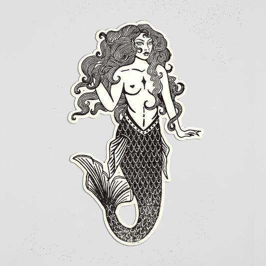 Die Cut Mermaid Bookmark