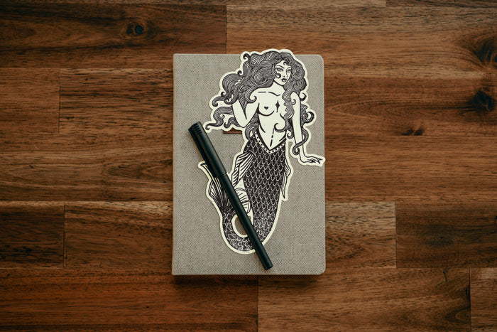 Die Cut Mermaid Bookmark