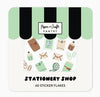 The Paper + Craft Pantry – Sticker Flakes