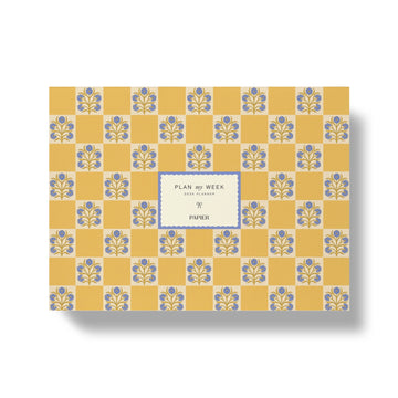 Weekly Undated Desk Planner
