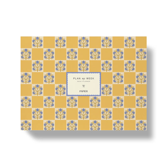 Weekly Undated Desk Planner