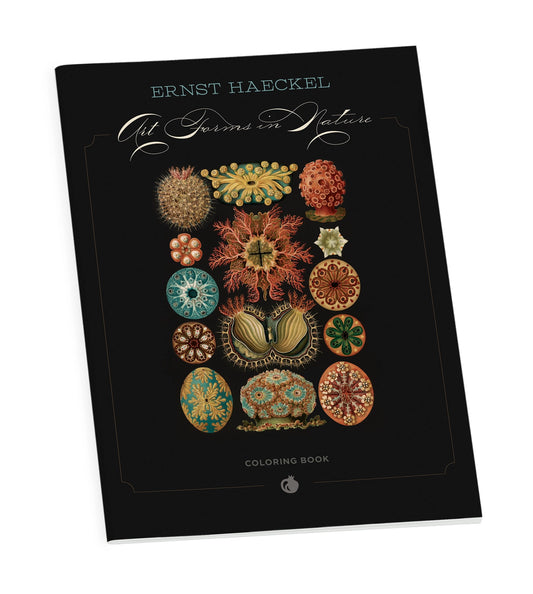 Ernest Haeckel: Art Forms in Nature Coloring Book