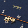 Papier Fabric Lined Notebook