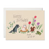 Red Cap Greeting Cards