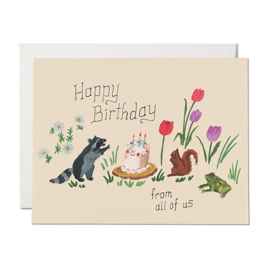 Red Cap Greeting Cards