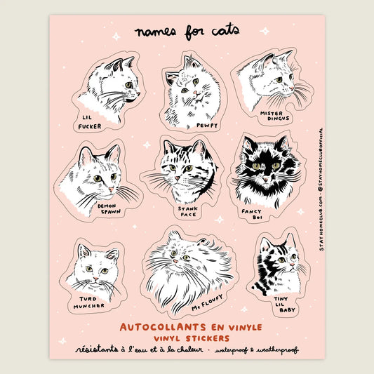 Stay Home Club – Sticker Sheet