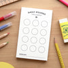 Daily Rounds Circle Doodles Notepad