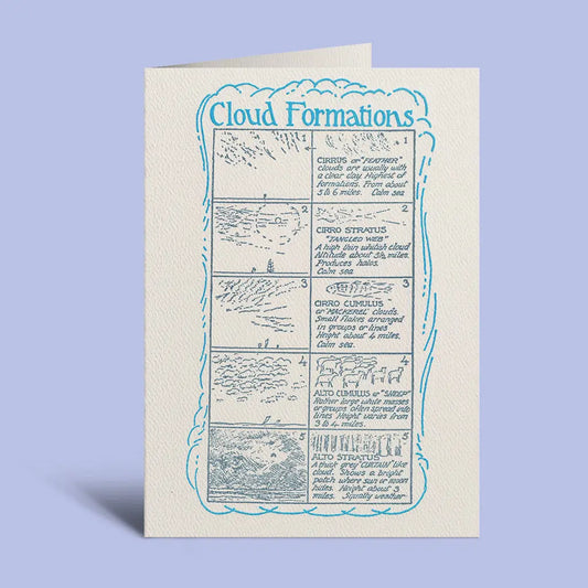 Letterpress Greeting Cards - Saturn Press