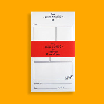 Daily Mini Comic Notepad