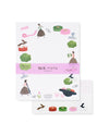 Letter Writing Set - Her Winter Flowers