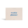 Weekly Undated Desk Planner