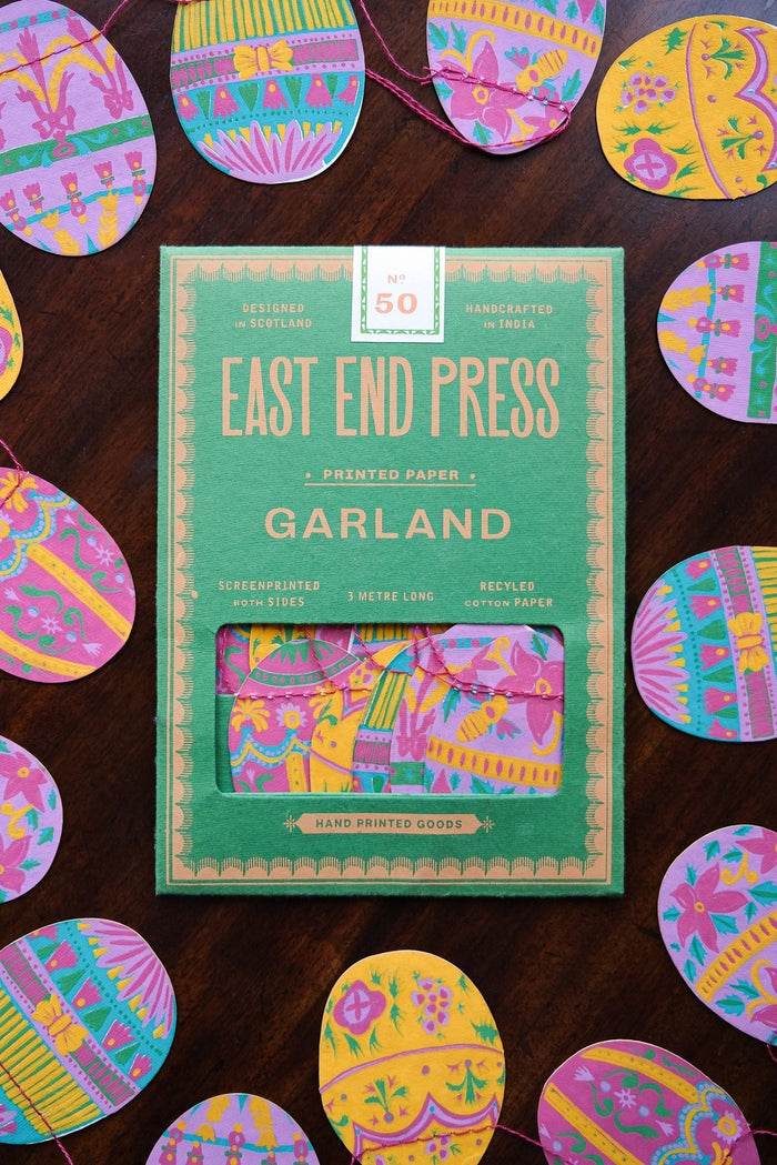 East End Press Paper Garland- Easter