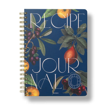 Papier Spiral Bound Recipe Journal