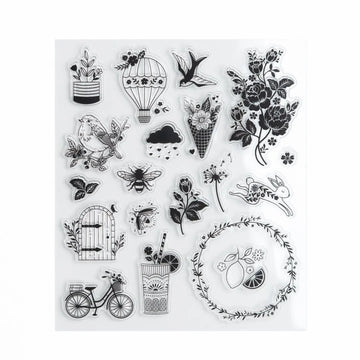 Acrylic Stamps: Fave Icons