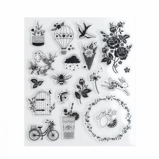 Acrylic Stamps: Fave Icons