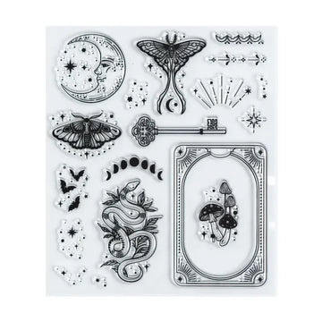 Archer and Olive - Acrylic Stamps: Moonshade